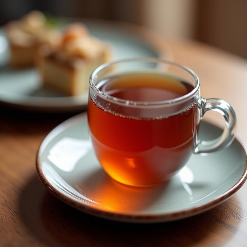 食後のほうじ茶 - 消化サポート