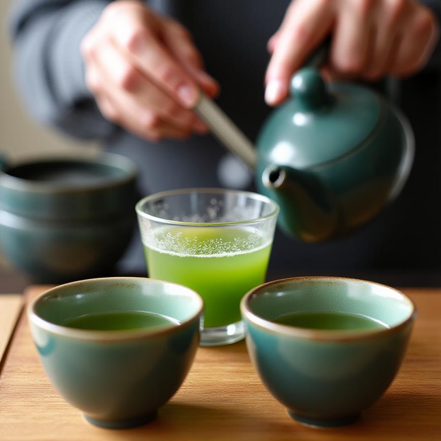 煎茶の淹れ方 - 温度ガイド